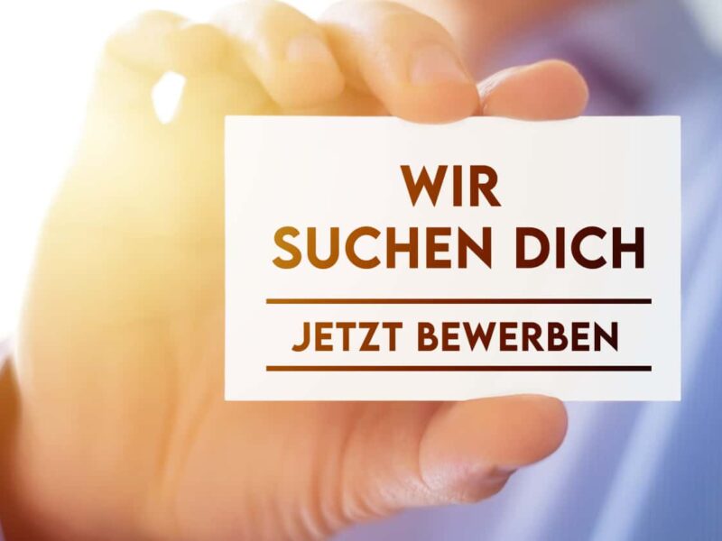 Wir suchen Dich